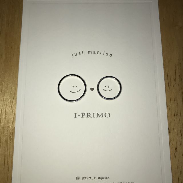 【アイプリモ(I-PRIMO)の口コミ】 婚約指輪を先に購入していたので、重ね付けしたときにも合うものを選びま…