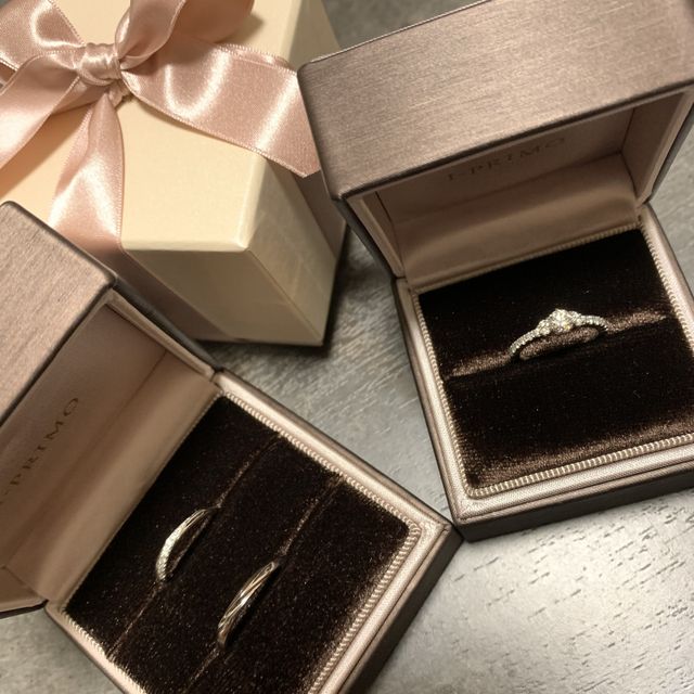 【アイプリモ(I-PRIMO)の口コミ】 華やかなデザインが欲しくて、いくつか紹介していただきました。どれもダ…