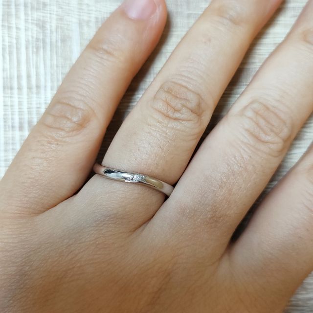 【CRAFY(クラフィ)の口コミ】 結婚前から指輪は手作りしたいと思っていたこと、2人で落ち着いて作業でき…