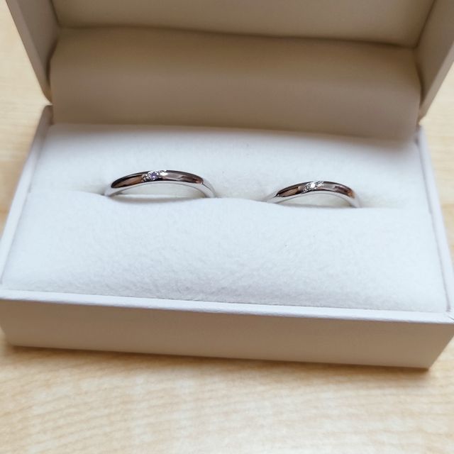 【CRAFY(クラフィ)の口コミ】 結婚前から指輪は手作りしたいと思っていたこと、2人で落ち着いて作業でき…