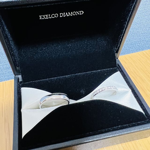 【エクセルコダイヤモンド(EXELCO DIAMOND)の口コミ】 憧れだったハーフエタニティーを初めてつけたときに一目惚れしました。キ…