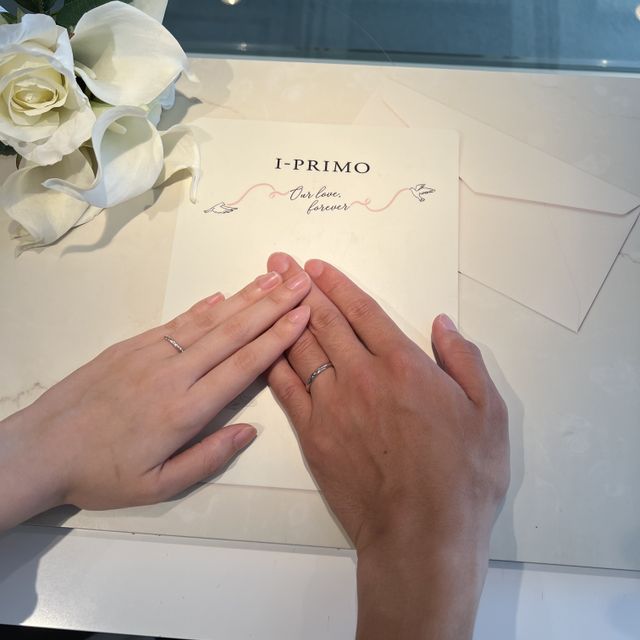 【アイプリモ(I-PRIMO)の口コミ】 指の長さと指描きの深さで、おすすめのデザインをスタッフの方に選んでい…