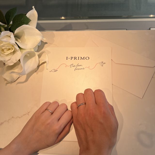 【アイプリモ(I-PRIMO)の口コミ】 指の長さと指描きの深さで、おすすめのデザインをスタッフの方に選んでい…