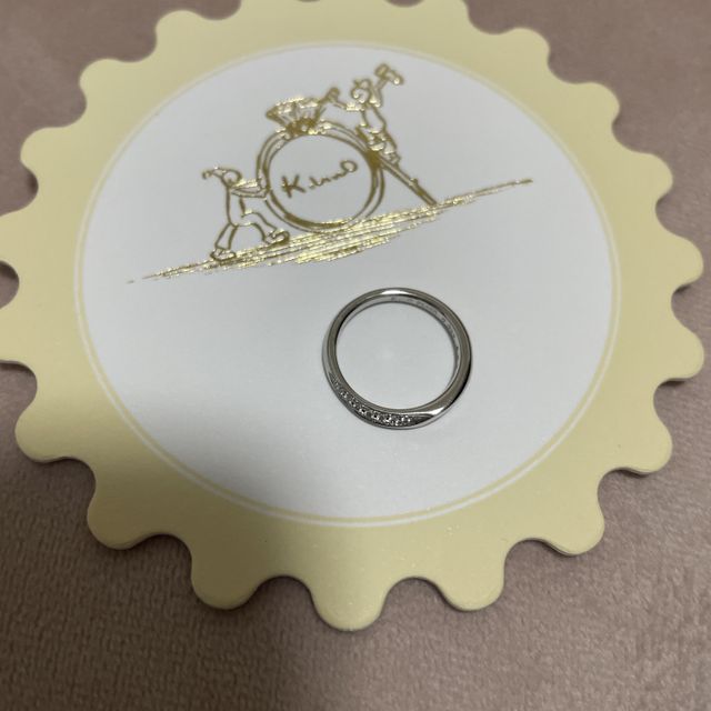 【ケイウノ ブライダル(K.UNO BRIDAL)の口コミ】 あと少しが叶う、ケイウノさんに決めました。
内側にも、自分達オリジナル…