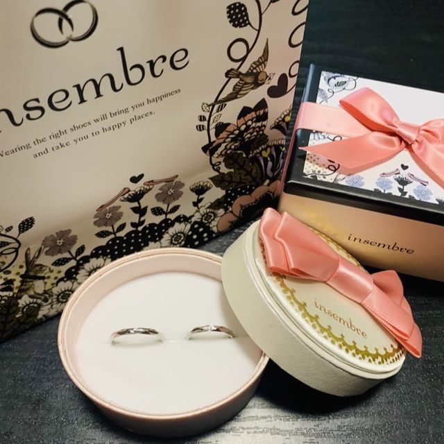 【insembre(インセンブレ)の口コミ】 普段指輪をつける習慣はないので、旦那の希望もあって指輪をつけてる感覚…
