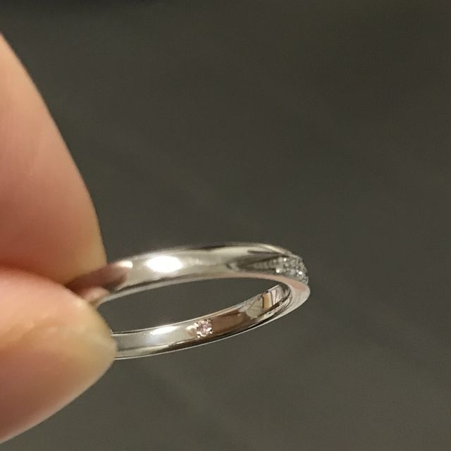 【ヴァンドーム青山(VENDOME AOYAMA)の口コミ】 プラチナでダイヤの付いているもの、これが絶対条件でした。また、長く使…