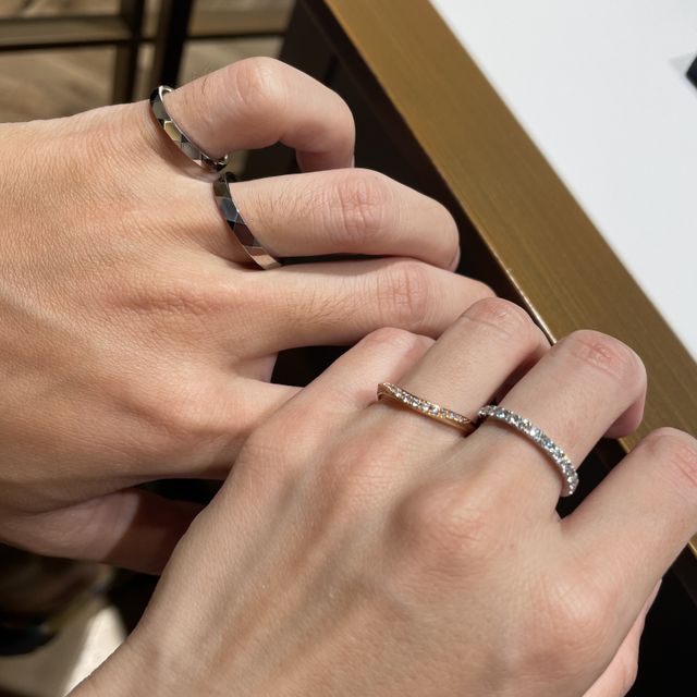 【BIJOUPIKO(ビジュピコ)の口コミ】 キラキラの指輪を探しており、私の希望にかなった指輪の種類をたくさん出…