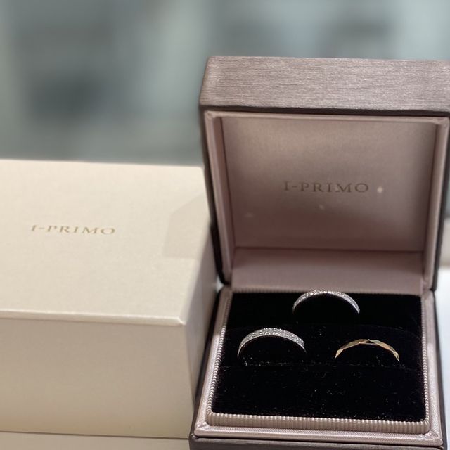 【アイプリモ(I-PRIMO)の口コミ】 年齢的に華やかなものが欲しくなり、ハーフエタニティタイプのリングを探…