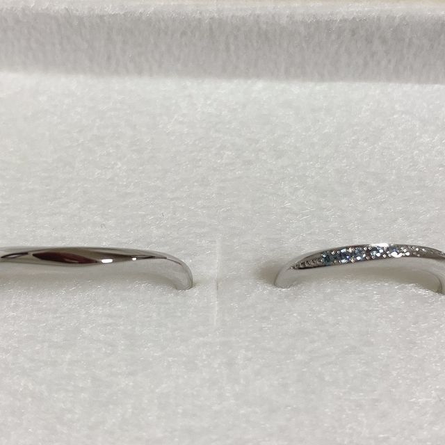 【I's stone(アイズストーン)の口コミ】 指のサイズが小さい、ストレートが似合わない、せっかくなら婚約指輪と合…