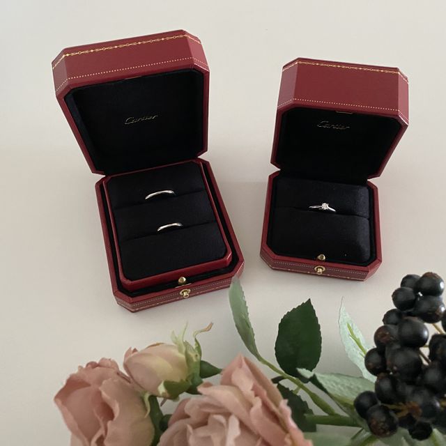 【カルティエ(Cartier)の口コミ】 シンプルなものがいいなぁと思っていたので、ザ！シンプルなこちらのタイ…