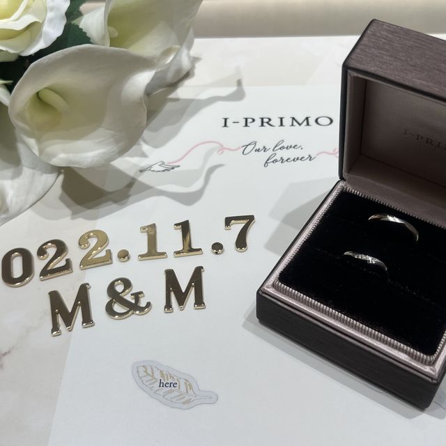 【アイプリモ(I-PRIMO)の口コミ】 指輪の決め手は、デザインがよかったからです。
細すぎず、太すぎずのリン…