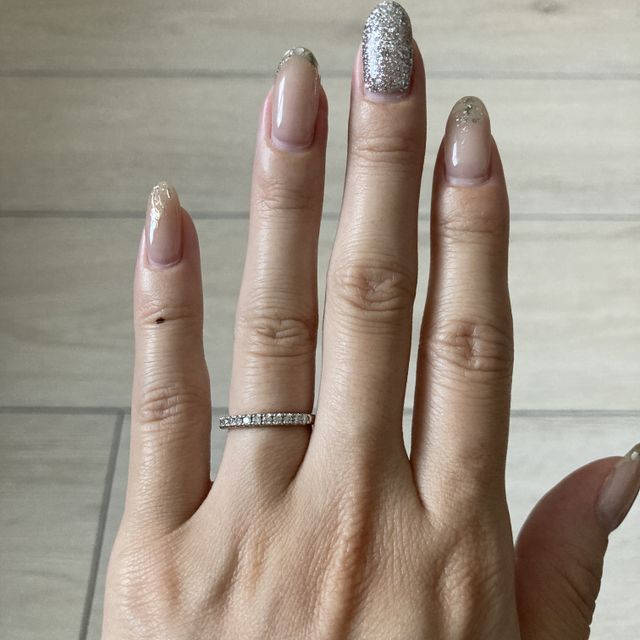 【エクセルコダイヤモンド(EXELCO DIAMOND)の口コミ】 つけ心地がよかったことも大事な決め手になりましたが、1番の決め手は、や…