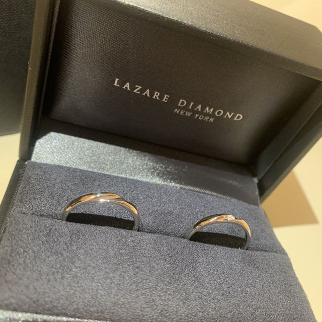 【ラザール ダイヤモンド(LAZARE DIAMOND)の口コミ】 婚約指輪もラザールダイヤモンドなのでいくつかの候補の内に入っていた。…