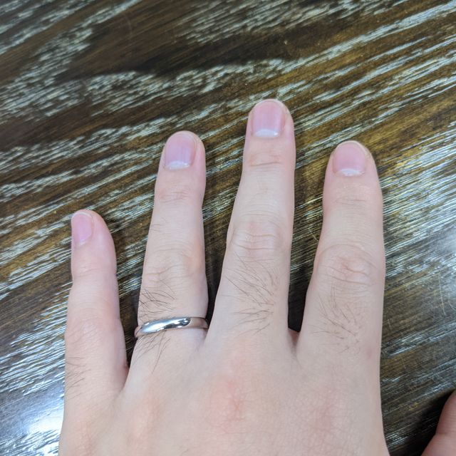 【TANZO.(鍛造指輪)の口コミ】 主人の指輪とお揃い感のある指輪を作りたいと思っていました。私(妻)はウ…