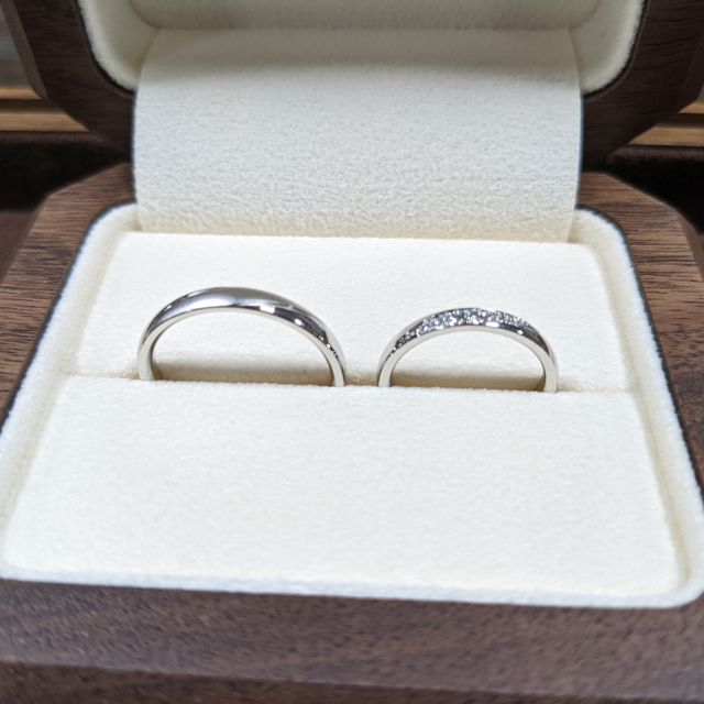 【TANZO.(鍛造指輪)の口コミ】 主人の指輪とお揃い感のある指輪を作りたいと思っていました。私(妻)はウ…