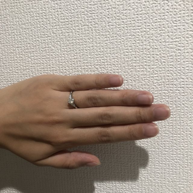 【銀座ダイヤモンドシライシの口コミ】 ダイヤモンドの品質が決め手だった。IFLという極めて不純物の少ない最高ラ…