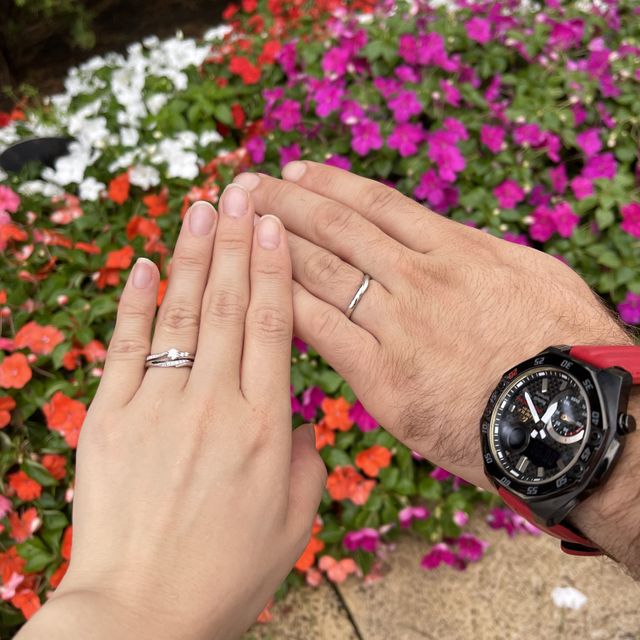 【アイプリモ(I-PRIMO)の口コミ】 重ねづけのときのきらきら感がよくて選びました。セットリングもありまし…