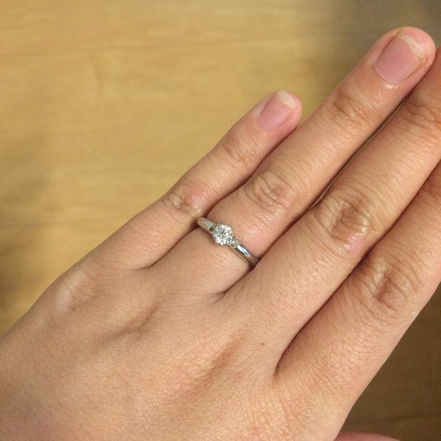 【4℃ BRIDAL(ヨンドシーブライダル)の口コミ】 クラリティがIF（インターナルフローレス）で、
ハート＆キューピットとい…