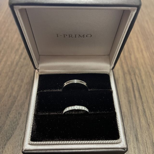 【アイプリモ(I-PRIMO)の口コミ】 結婚指輪を購入する前は、シンプルなデザインにしようと決めていました。…