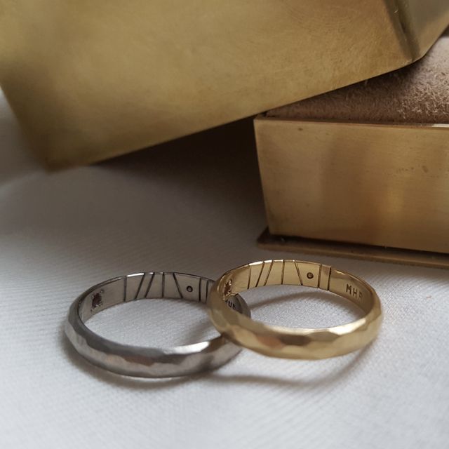 【matohadure(マトハヅレ)の口コミ】 デイリーアクセサリーをいつも購入している彫金職人さん。そんな、大好き…