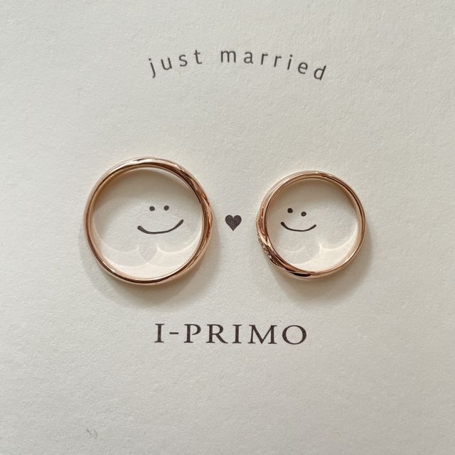 【アイプリモ(I-PRIMO)の口コミ】 着けていても主張が強くなく、また妻の肌色に合ったピンクゴールドの色の…