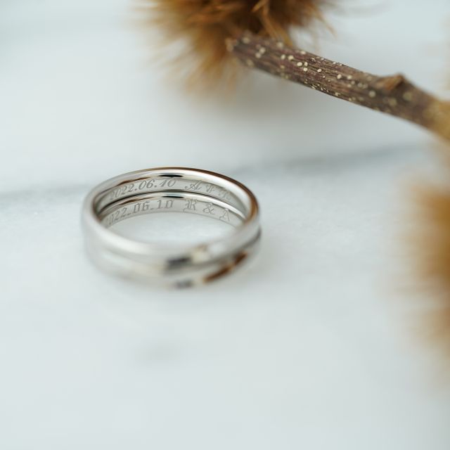 【THREE TREES(スリーツリーズ)の口コミ】 結婚指輪は、2人で手作りしたいという2人の思いでスリーツリーズさんを選…
