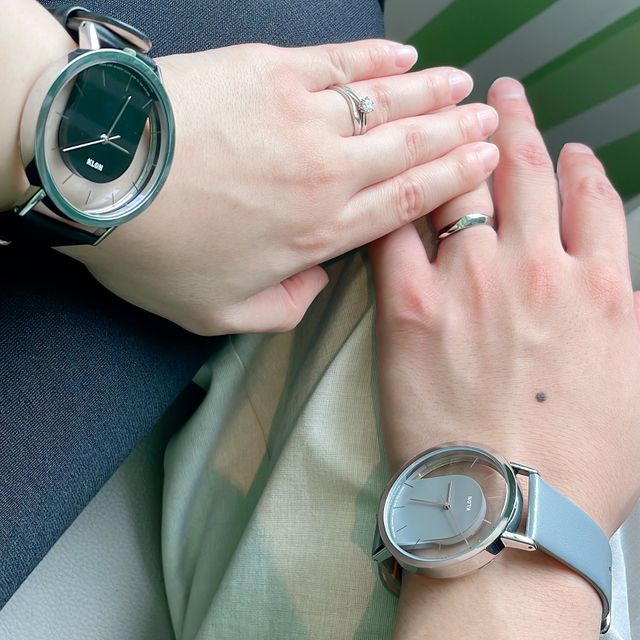 【ケイウノ ブライダル(K.UNO BRIDAL)の口コミ】 指が綺麗に見えるデザインと、少し個性的なデザインの指輪にしたかったた…