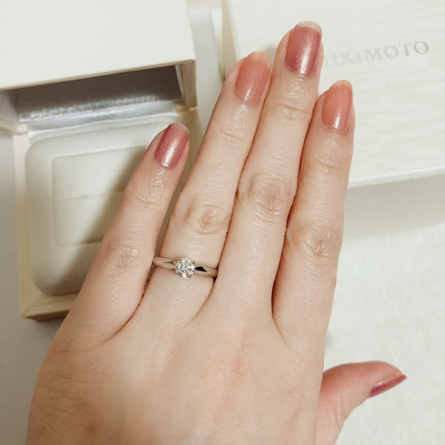 【MIKIMOTO(ミキモト)の口コミ】 ミキモトのダイヤモンドは白さと虹色の輝きが絶妙なバランスで他のブラン…
