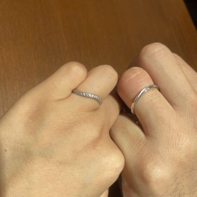 【TRECENTI(トレセンテ)の口コミ】 初めて指輪を試着しましたが凄く素敵な指輪ばかりで担当してくださって店…