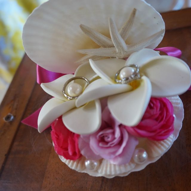 【ケイウノ ブライダル(K.UNO BRIDAL)の口コミ】 婚約指輪と結婚指輪が合わさったような、華やかで普段使いのできるものを…