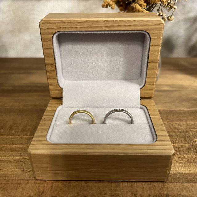 【Cayof(カヨフ)の口コミ】 セミオーダーで自分達好みの指輪を作成出来るところです。また、内側が丸…