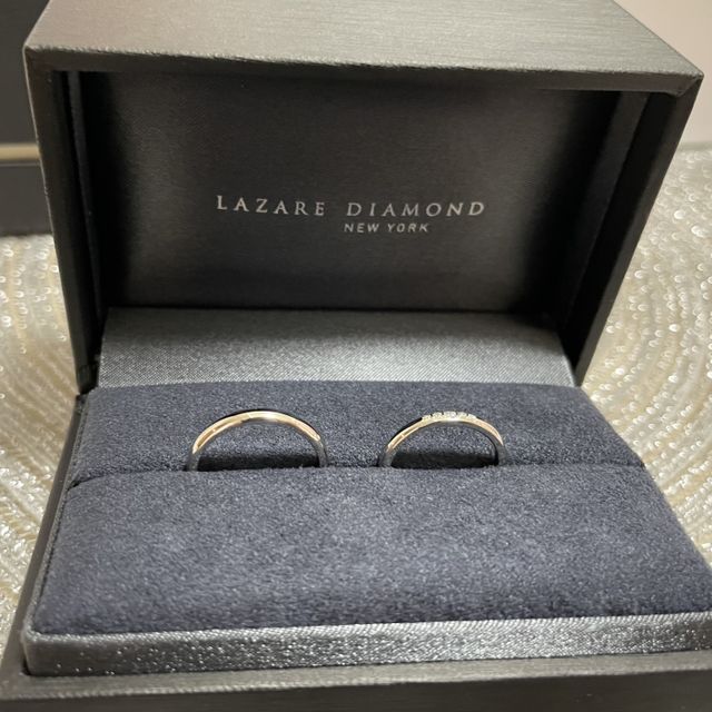 【ラザール ダイヤモンド(LAZARE DIAMOND)の口コミ】 ダイヤがついた指輪に憧れていたので世界三大カッターズブランドのひとつL…