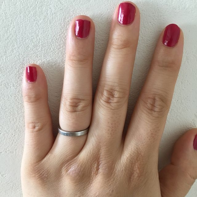 【PORTADA(ポルターダ)の口コミ】 普段の服装にも合うようなシンプルなデザインのものを探し、いろいろ試着…