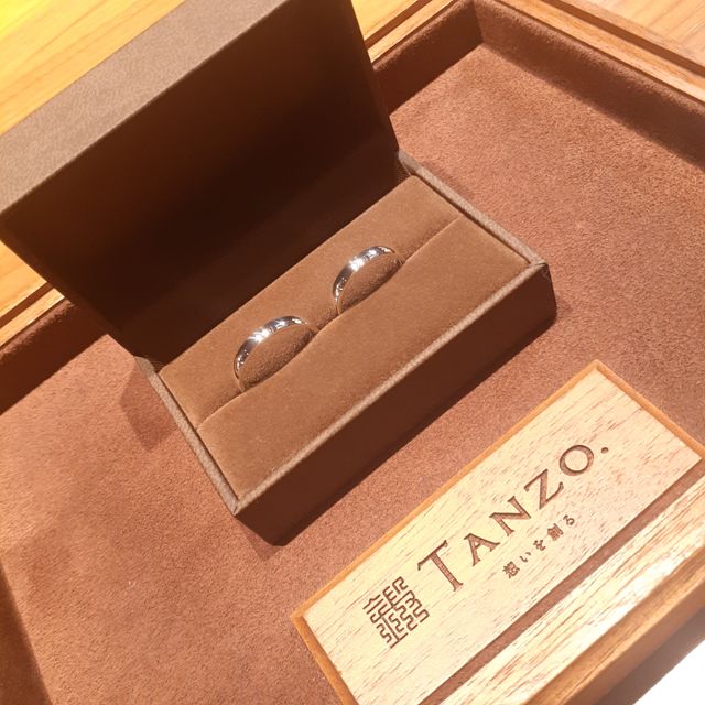 【TANZO.(鍛造指輪)の口コミ】 鋳造だと強度に不安があるので鍛造製法がいいし、でもおしゃれなデザイン…