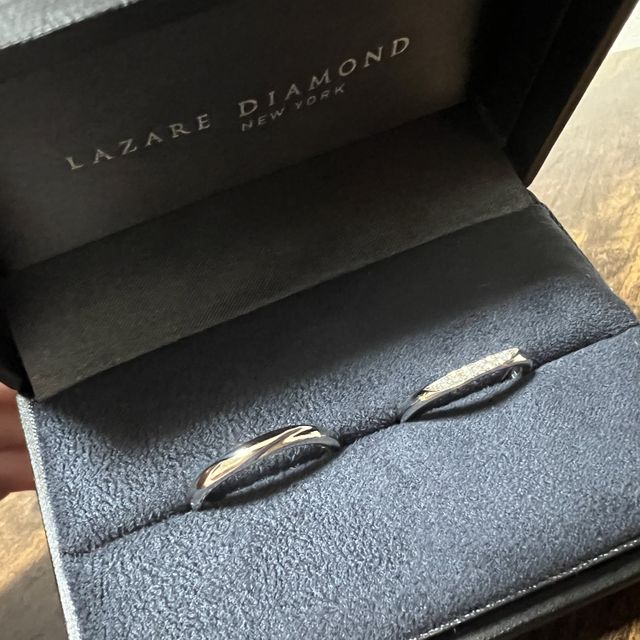 【ラザール ダイヤモンド【取扱店販売】の口コミ】 あまり強調されすぎずに、存在感が出るようなデザインを選びました。また…