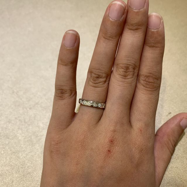 【シャネル(CHANEL)の口コミ】 シャネルのココクラッシュリングが気になり訪れました。ダイヤとキルティ…