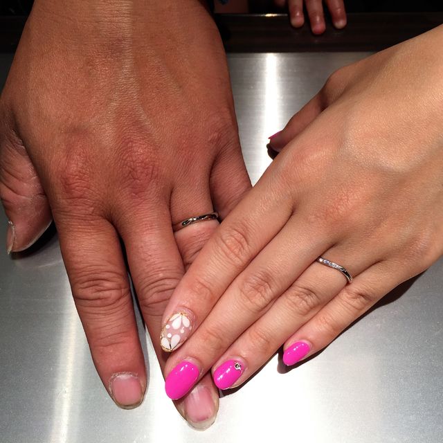 【MILK&Strawberry(ミルクアンドストロベリー)の口コミ】 とても可愛くて、指にはめた瞬間これがいい！と思いました。他のもはめて…