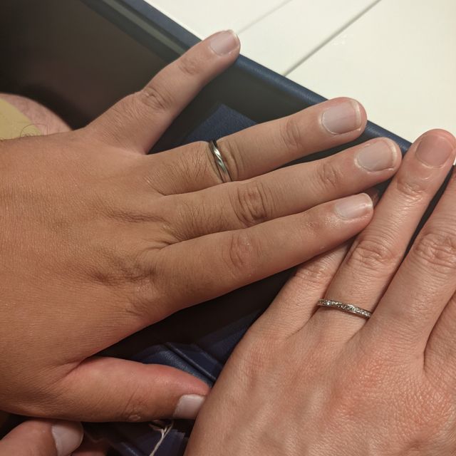 【アイプリモ(I-PRIMO)の口コミ】 メレダイヤは1つのリングに高品質ダイヤモンドがレベルを合わせて並んであ…