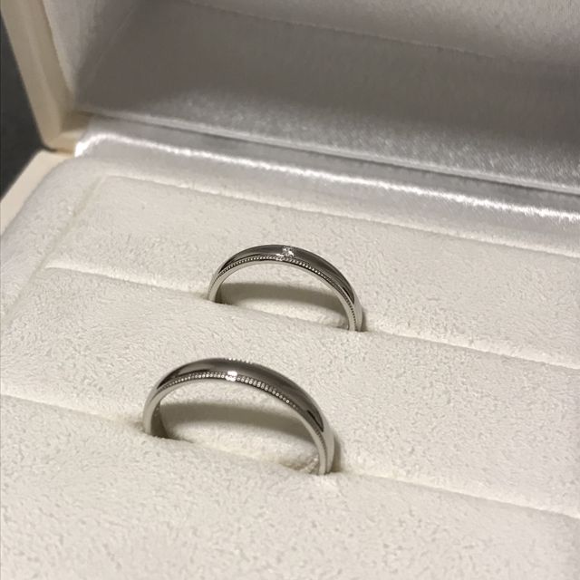 【MIKIMOTO(ミキモト)の口コミ】 ミキモトさんの指輪は本当に着け心地が良かったです。普段あまり指輪を着…