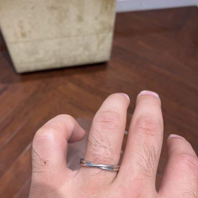 【ヴァンドーム青山(VENDOME AOYAMA)の口コミ】 指輪のデザインがお気に入りです。
指輪といえば、シンプルな丸リングを想…