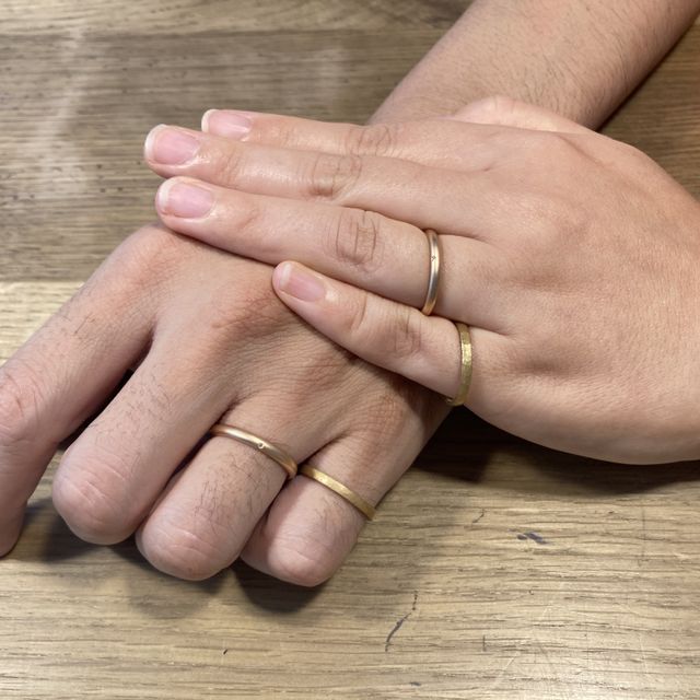 【CRAFY(クラフィ)の口コミ】 指輪の形状やデザインだけにすごくこだわりがあり、それが叶えられること…