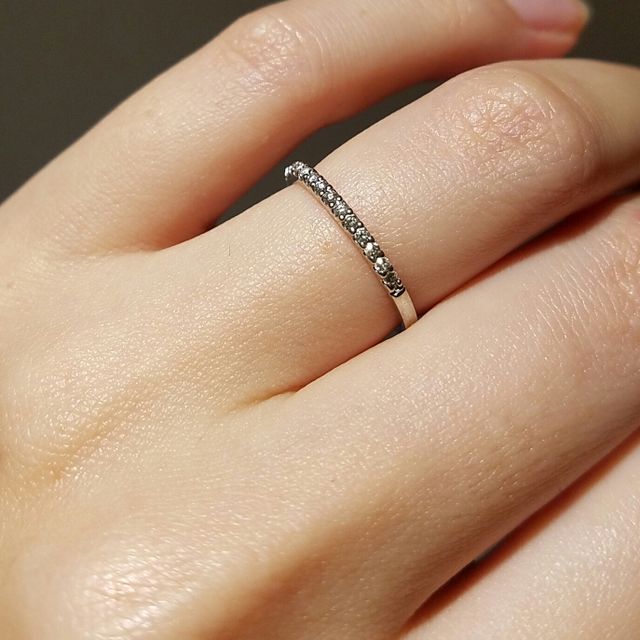 【Ponte Vecchio(ポンテヴェキオ)の口コミ】 最初、婚約指輪だけで、結婚指輪はいらないと思っていたんです。ズボラな…