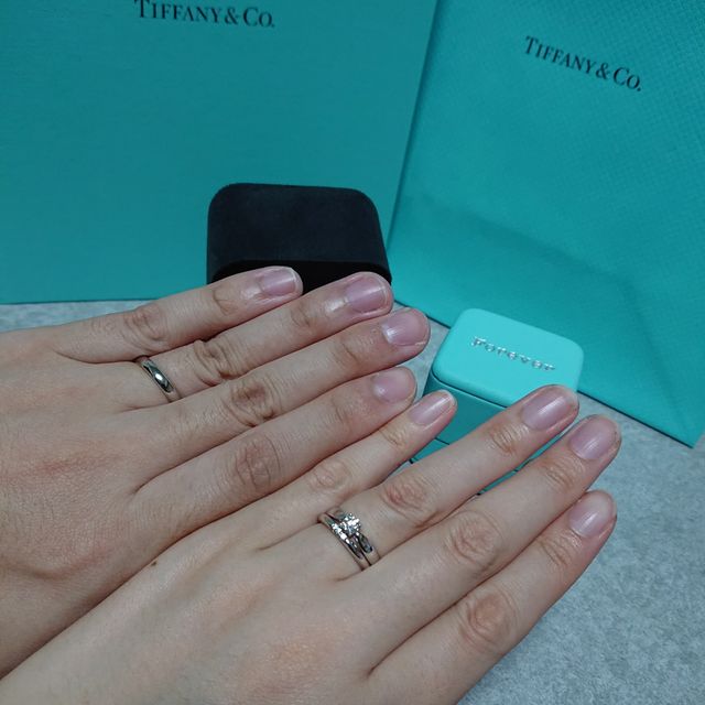 【ティファニー(Tiffany & Co.)の口コミ】 有名ブランドでの指輪購入が憧れのひとつだったため、よく行く大阪高島屋…