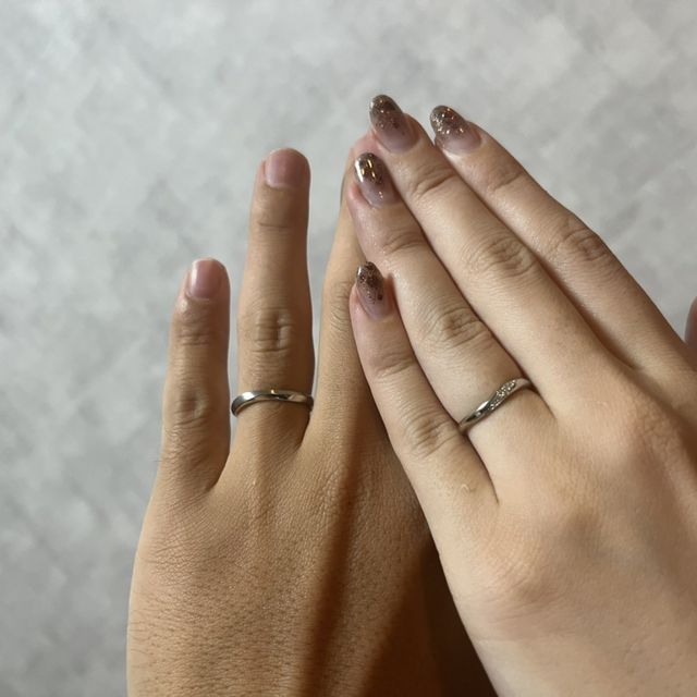 【Something Blue(サムシングブルー)の口コミ】 人と違うデザインにしたくて、ただフルオーダーができるほど予算はなかっ…