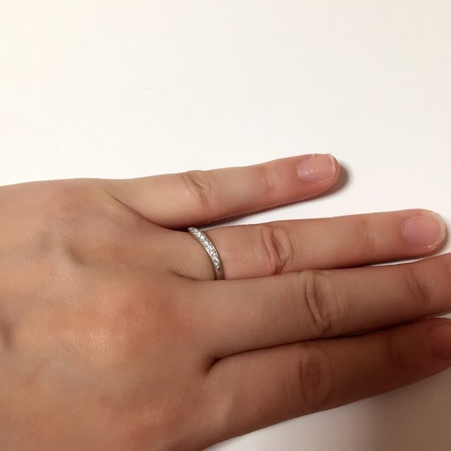 【canal4℃(カナルヨンドシー)の口コミ】 シンプルなデザインが好きで、かつシンプルでもゴージャスに見えるものが…