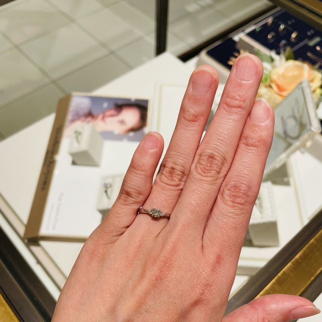 【ヴァンドーム青山(VENDOME AOYAMA)の口コミ】 どれも輝きがとてもよく、見ているだけでテンションが上がるものばかりで…