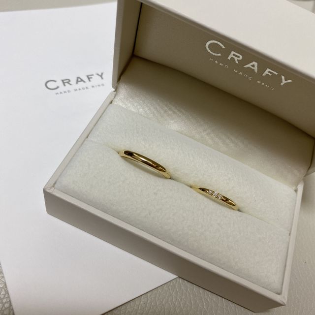 【CRAFY(クラフィ)の口コミ】 いくつか有名なブランド店を見ましたが、どこのものがいいかわからず、悩…