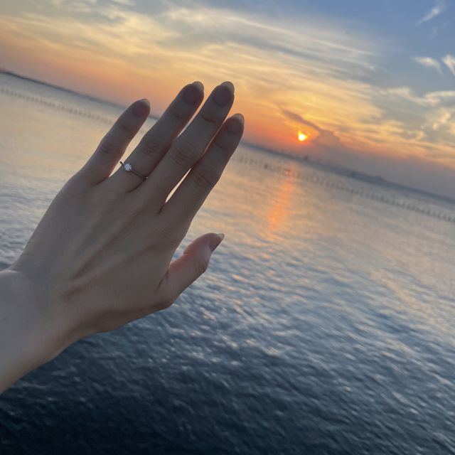 【SIENAROSE(シエナロゼ)の口コミ】 ザ・マリッジリング、というのが好みではなく、ファッションリングとして…