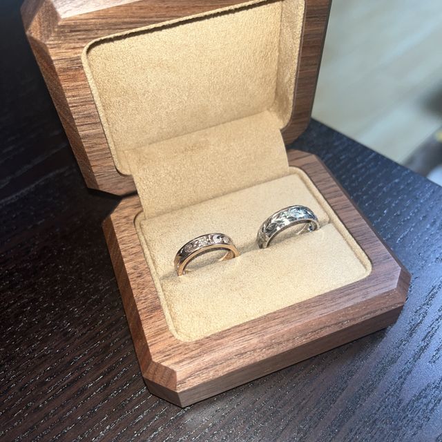 【Makana(マカナ)の口コミ】 指輪のデザインに関してはシンプルな物にしたく、かつ人と被りにくいもの…