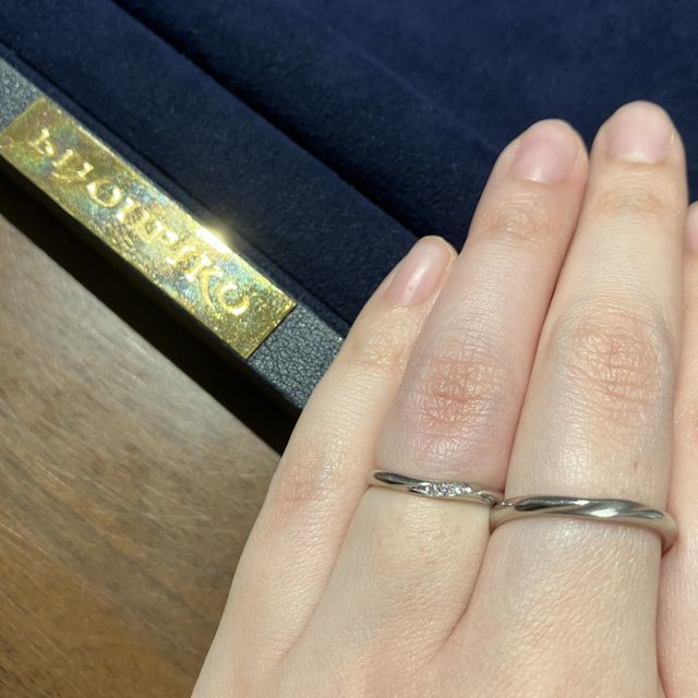 【COEUR D'OR(クゥドール)の口コミ】 ビジュピコさん取り扱いのルイソという指輪の一つです。カウンセリング時…